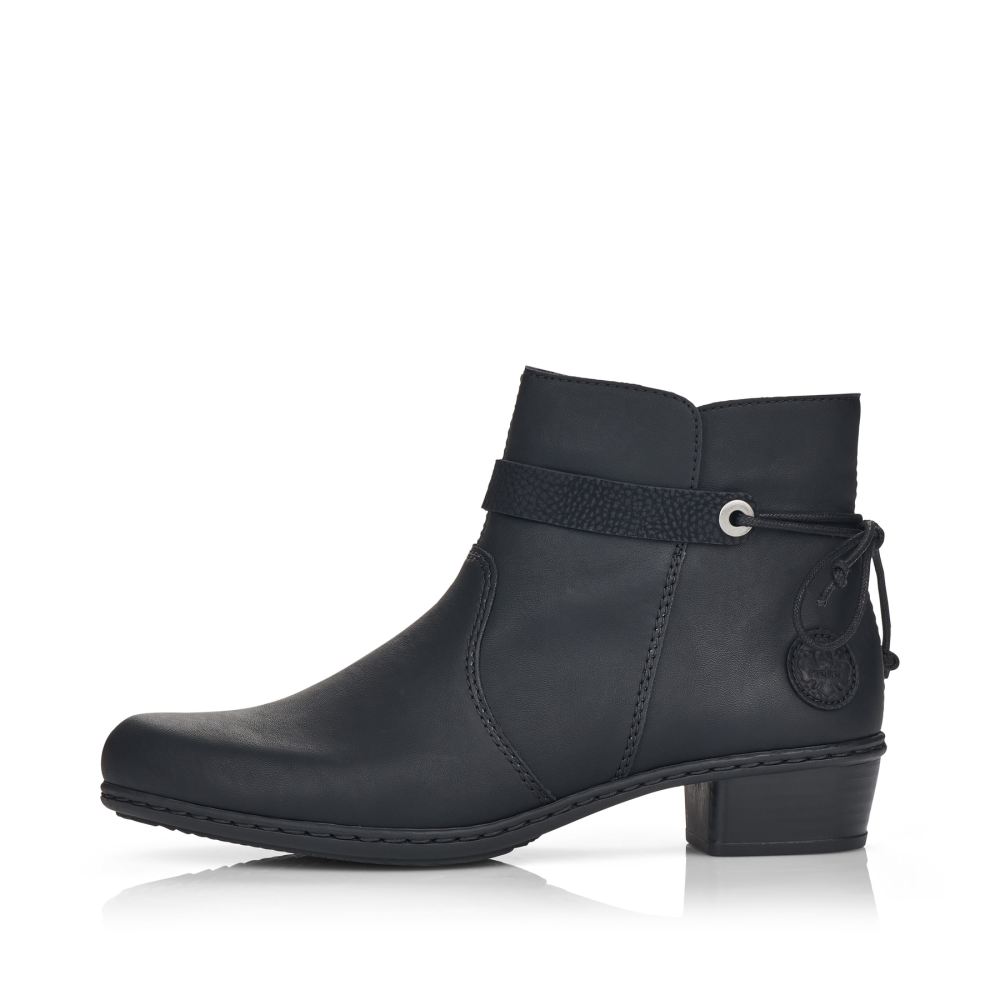 Rieker Women's Ankle Bootsdeep Black
