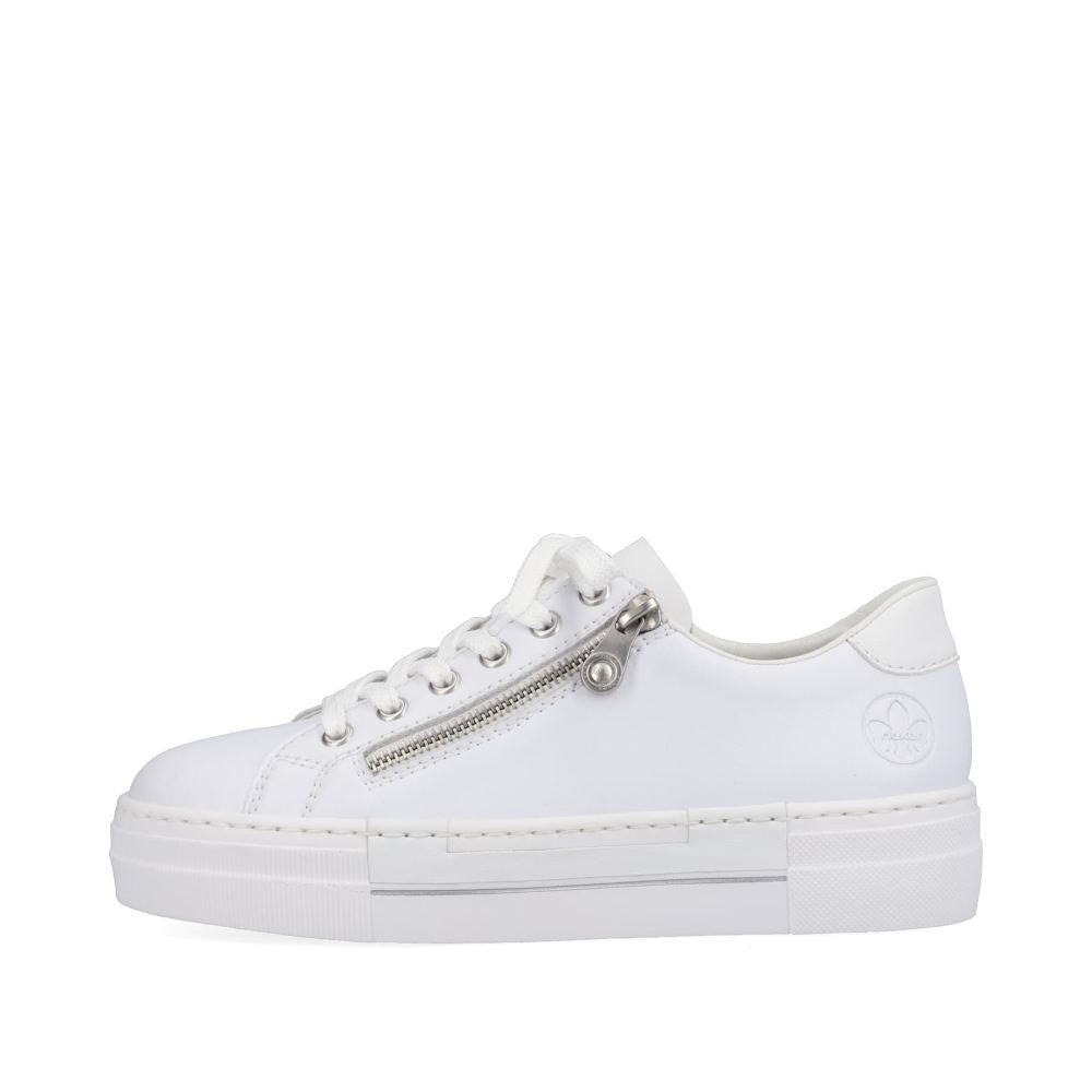 Rieker Women's Low-Top Sneakers - Pure White