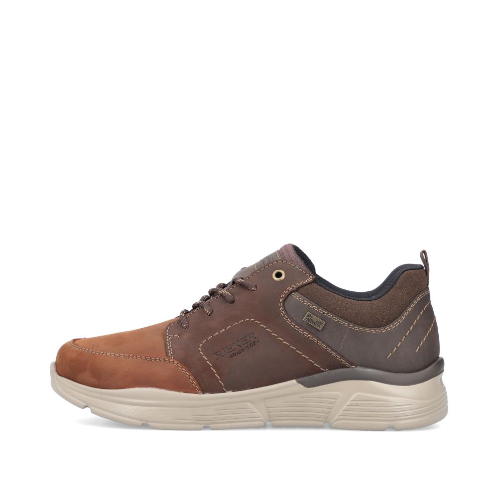 Rieker Men's Lace-Up Shoes - Fox Brown