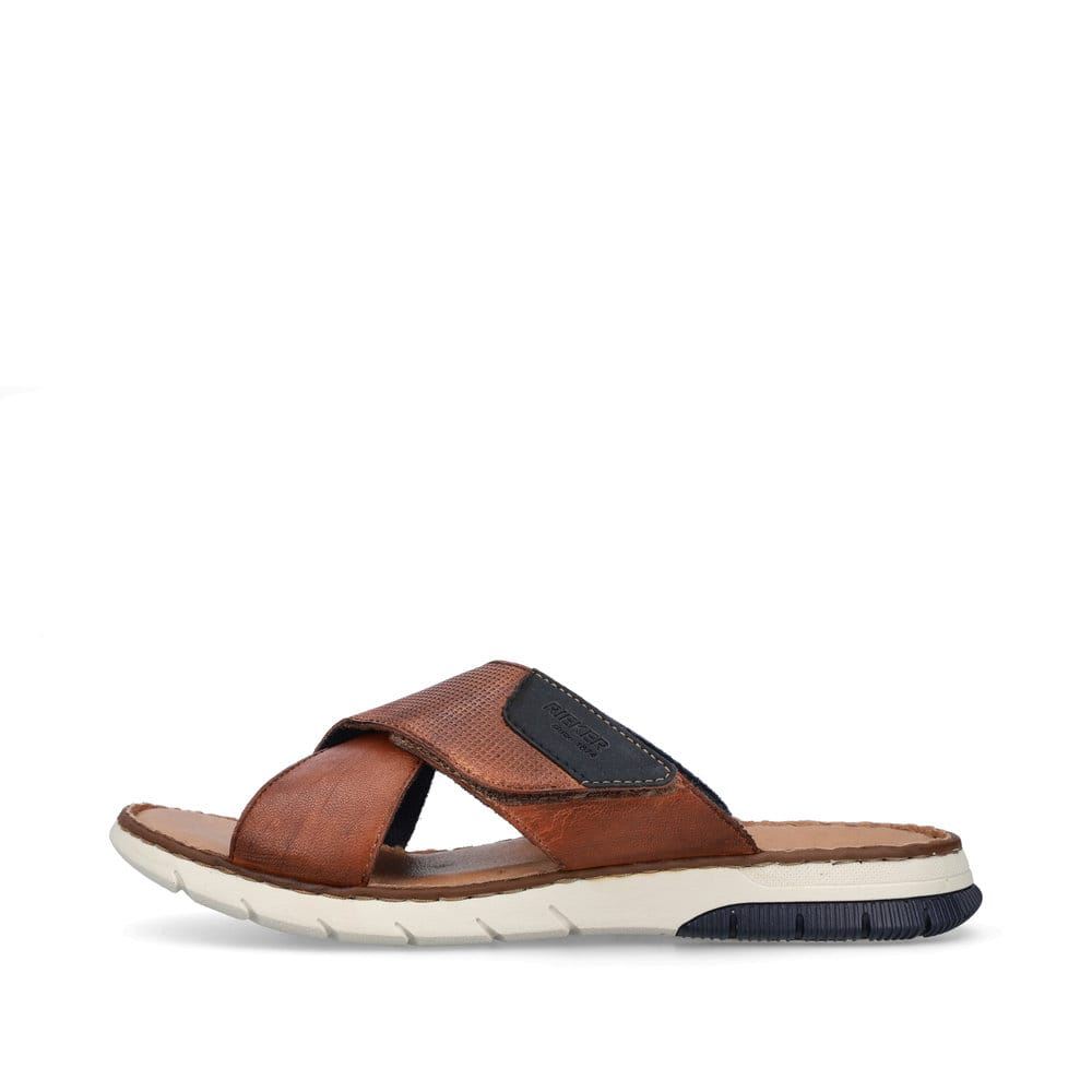 Rieker Men's Mules - Chestnut Brown
