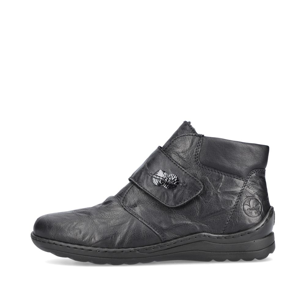 Rieker Women's Slippers - Deep Black