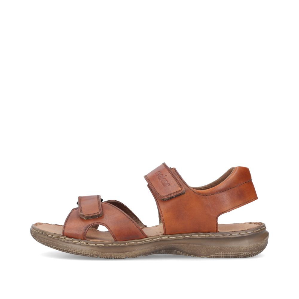Rieker Men's Sandals - Nut Brown
