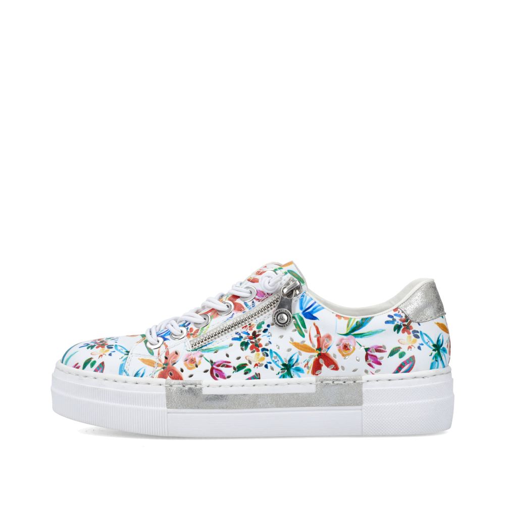Rieker Women's Slippers - Multi-Pure White