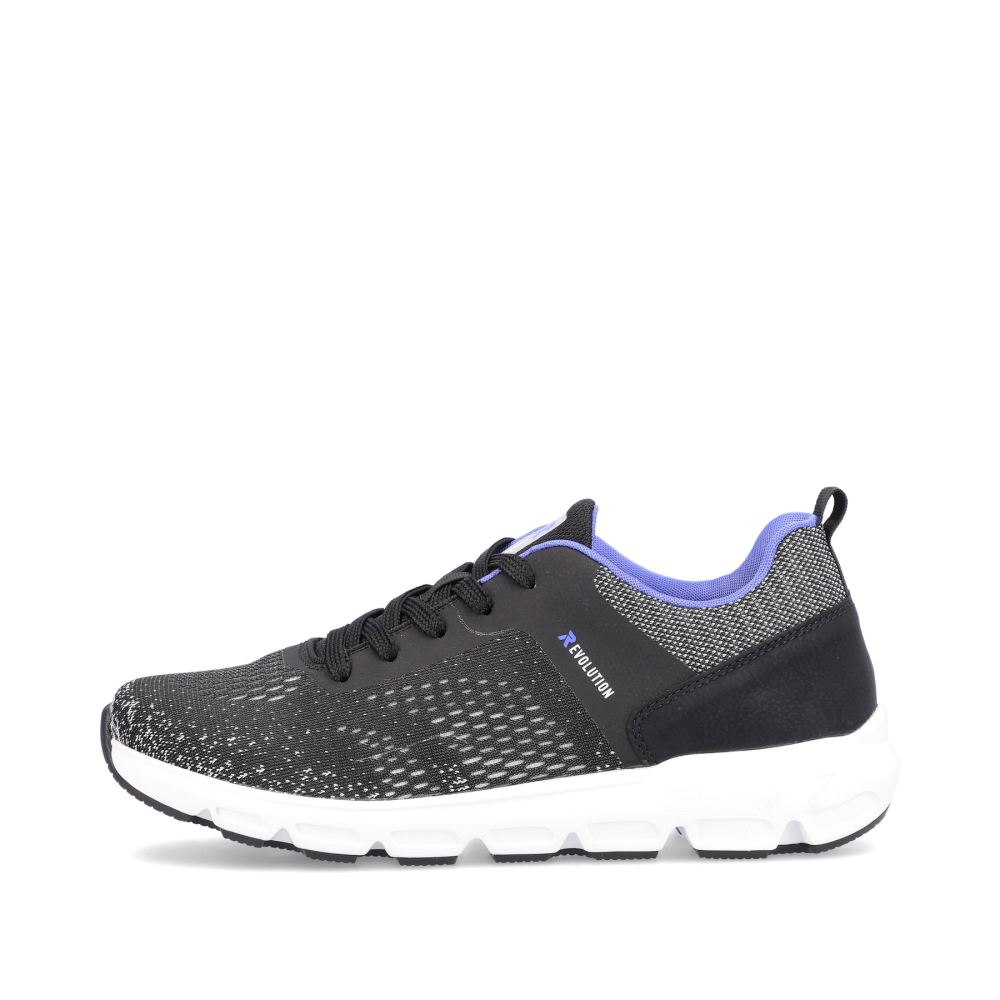 Rieker Evolution Women's Low-Top Sneakers - Steel Black
