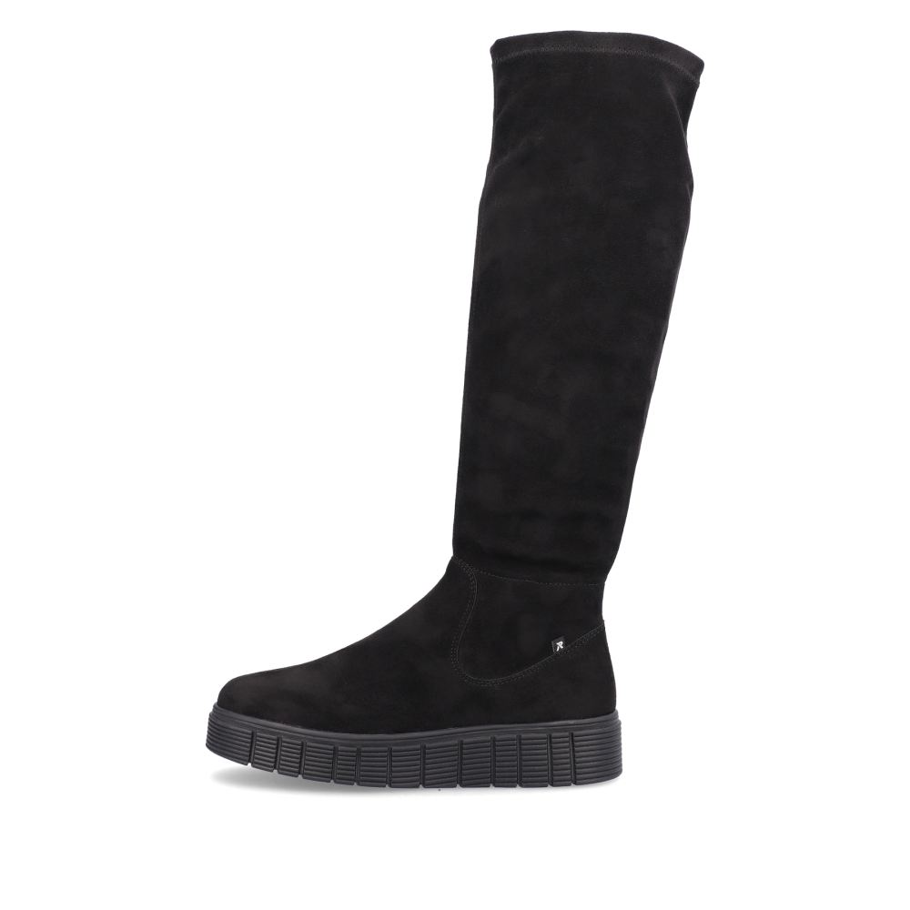 Rieker Evolution Women's High Shaft Boots Deepblack