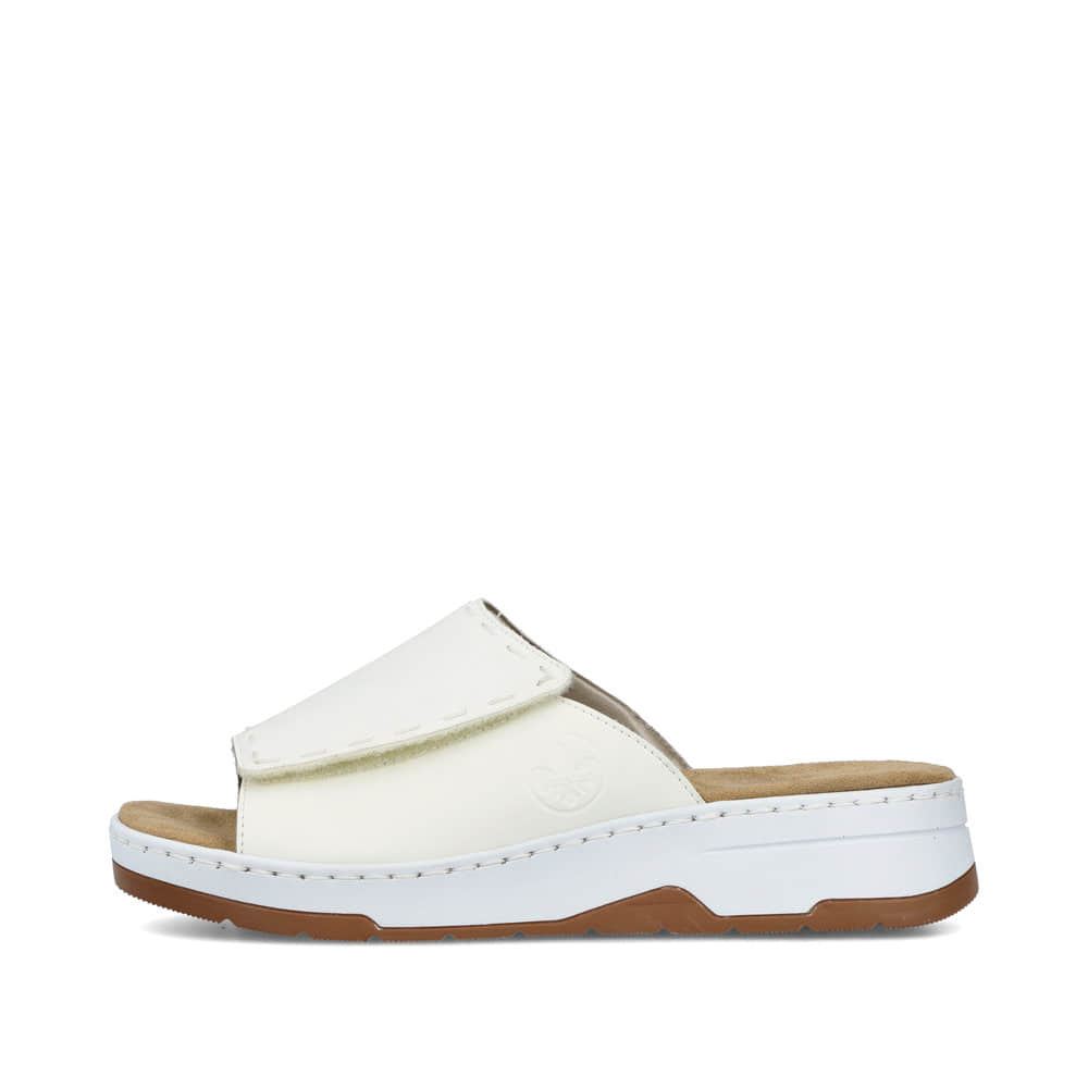 Rieker Women's Mules Pearl White