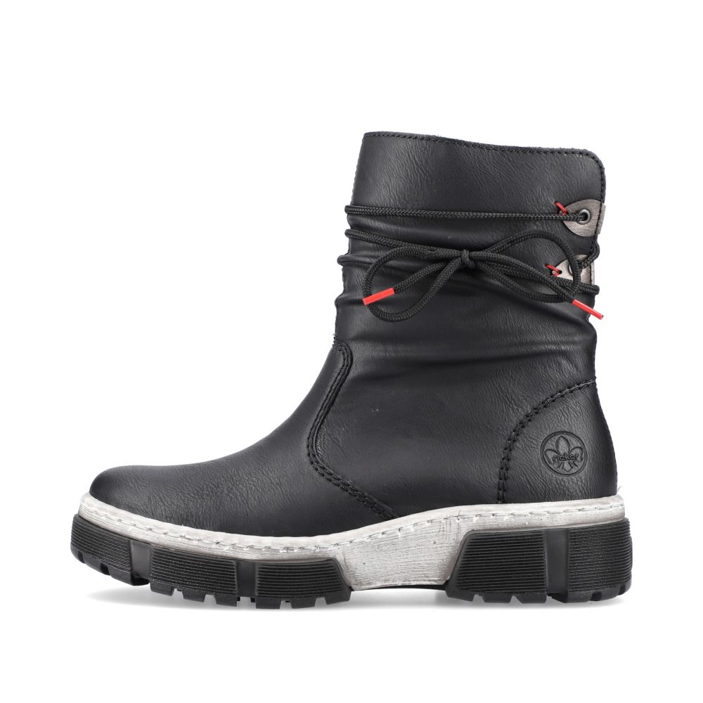 Rieker Women'sshort Boots - Deep Black
