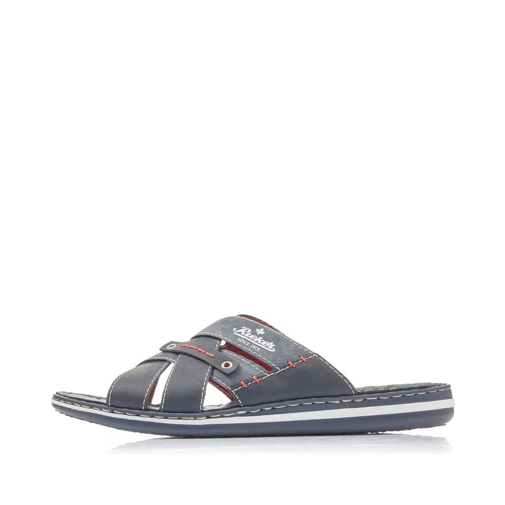 Rieker Men's Mules - Navy Blue