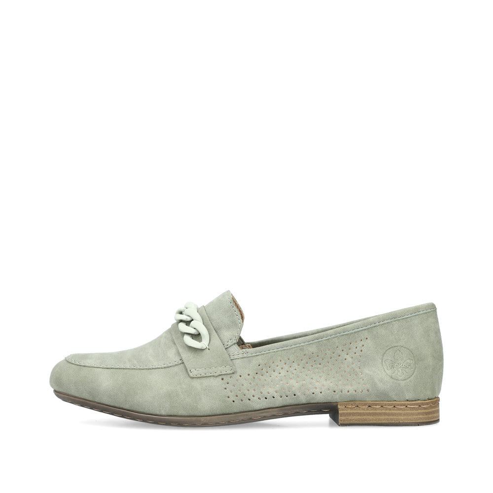 Rieker Women's Loafers Mint Green