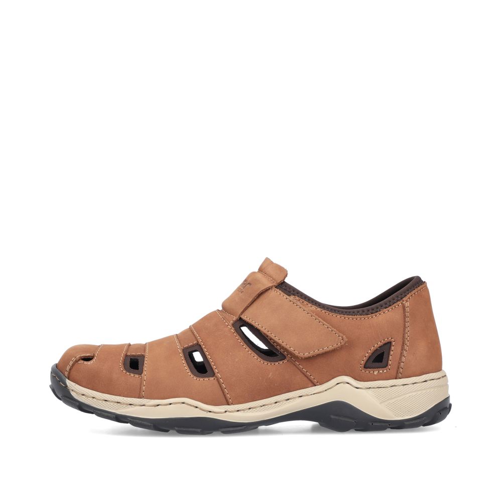 Rieker Men's Slippers - Wood Brown