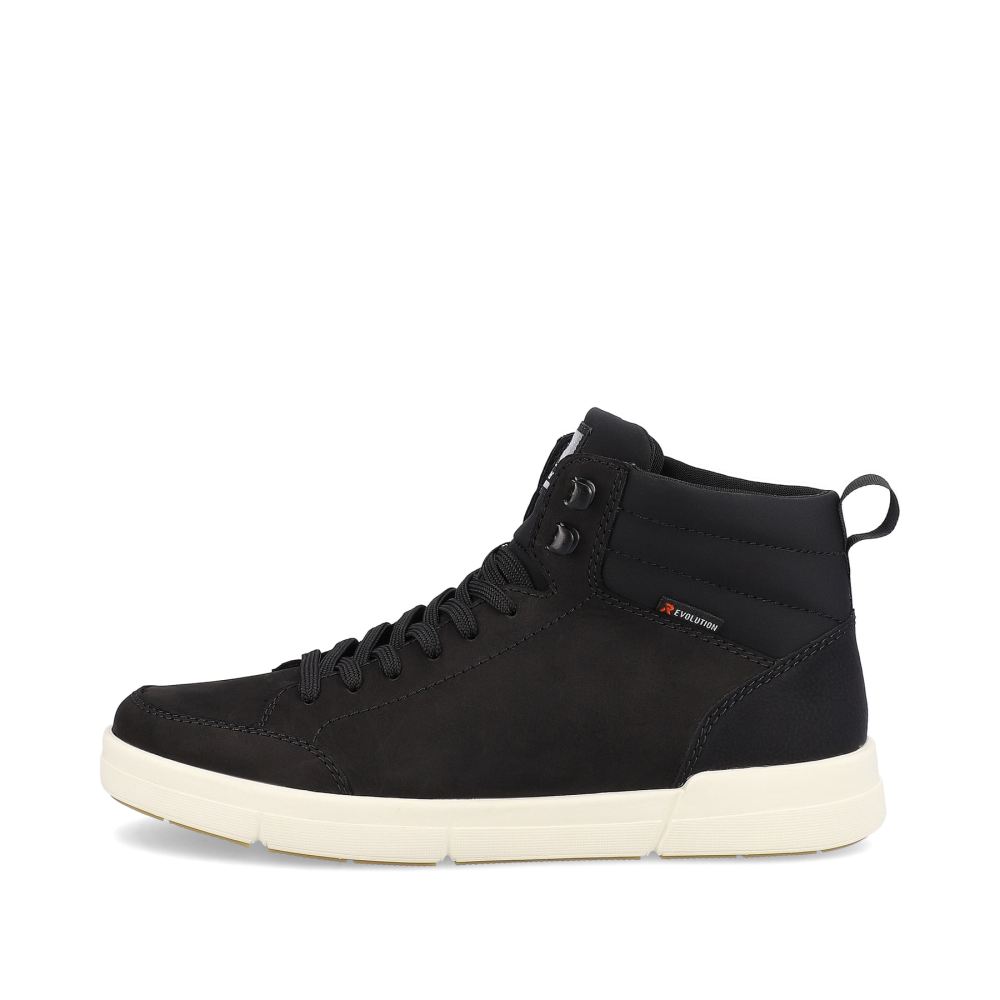 Rieker Evolution Men's High-Top Sneakers - Diamondblack