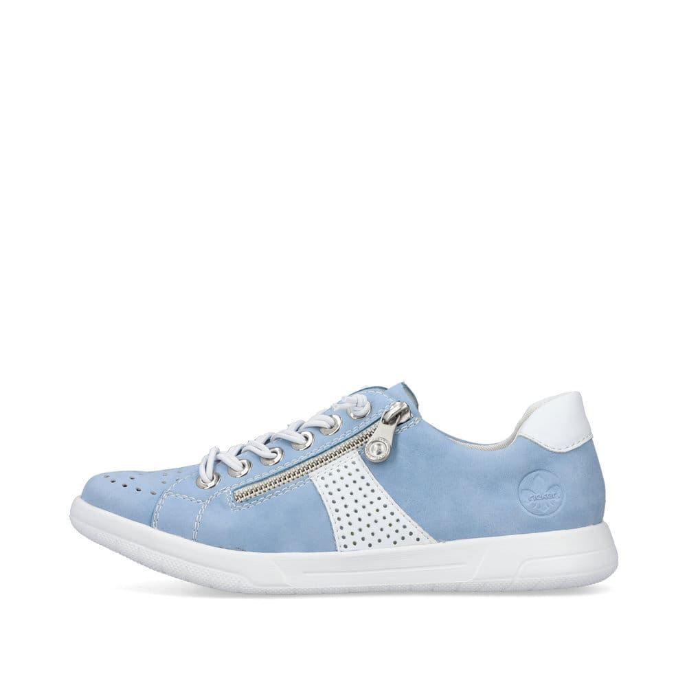 Rieker Women's Lace-Up Shoessky Blue And White