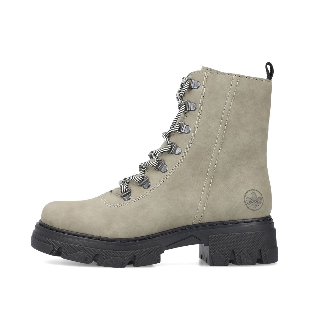 Rieker Women's Biker Bootsmint Green