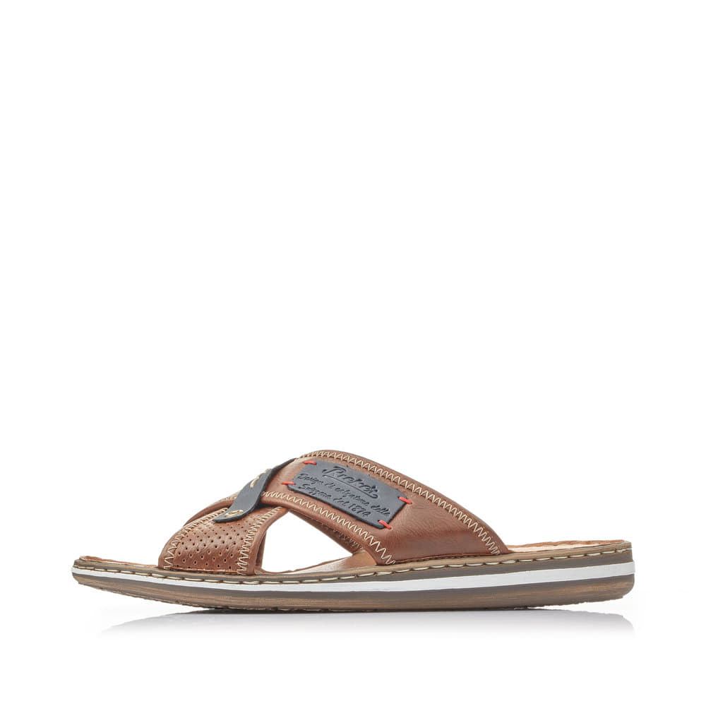 Rieker Men's Mules - Nougat Brown