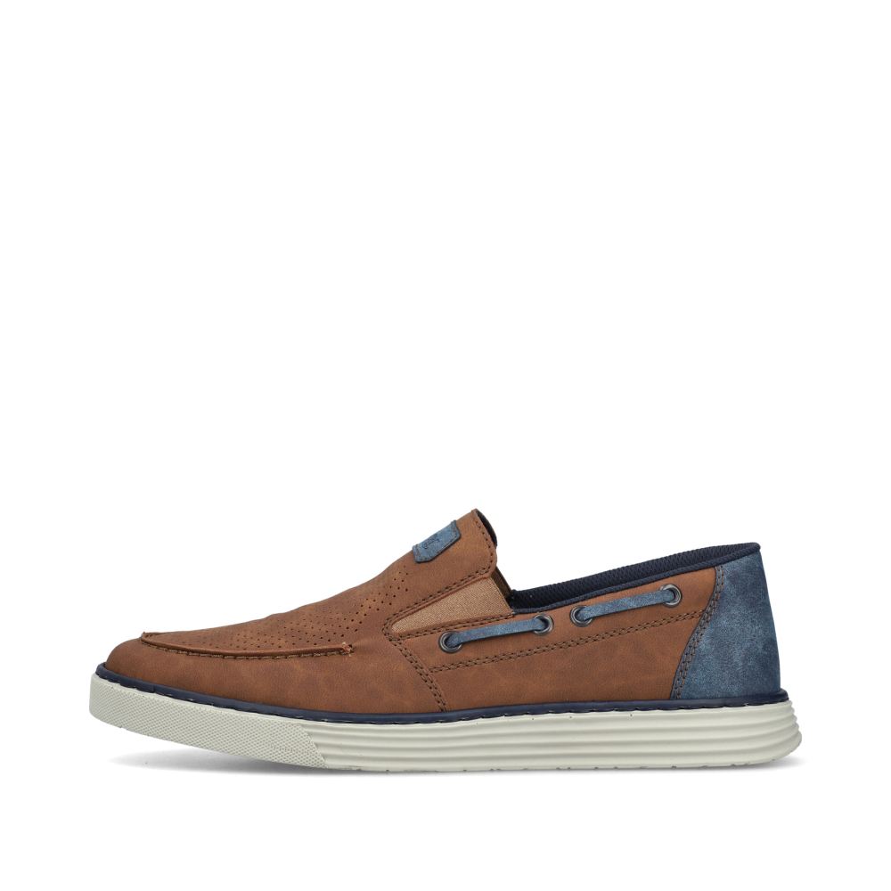 Rieker Men's Slippers - Wood Brown