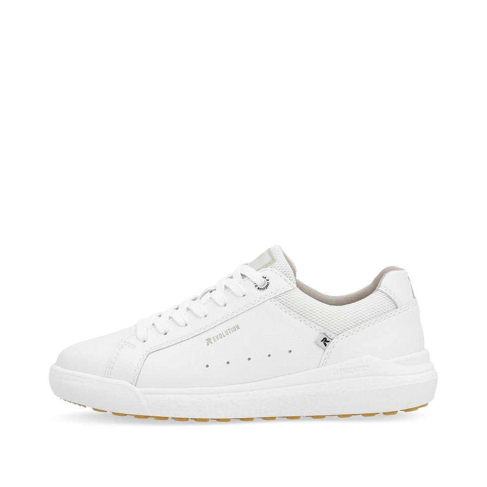 Rieker Evolution Women's Low Sneakers - Swan White