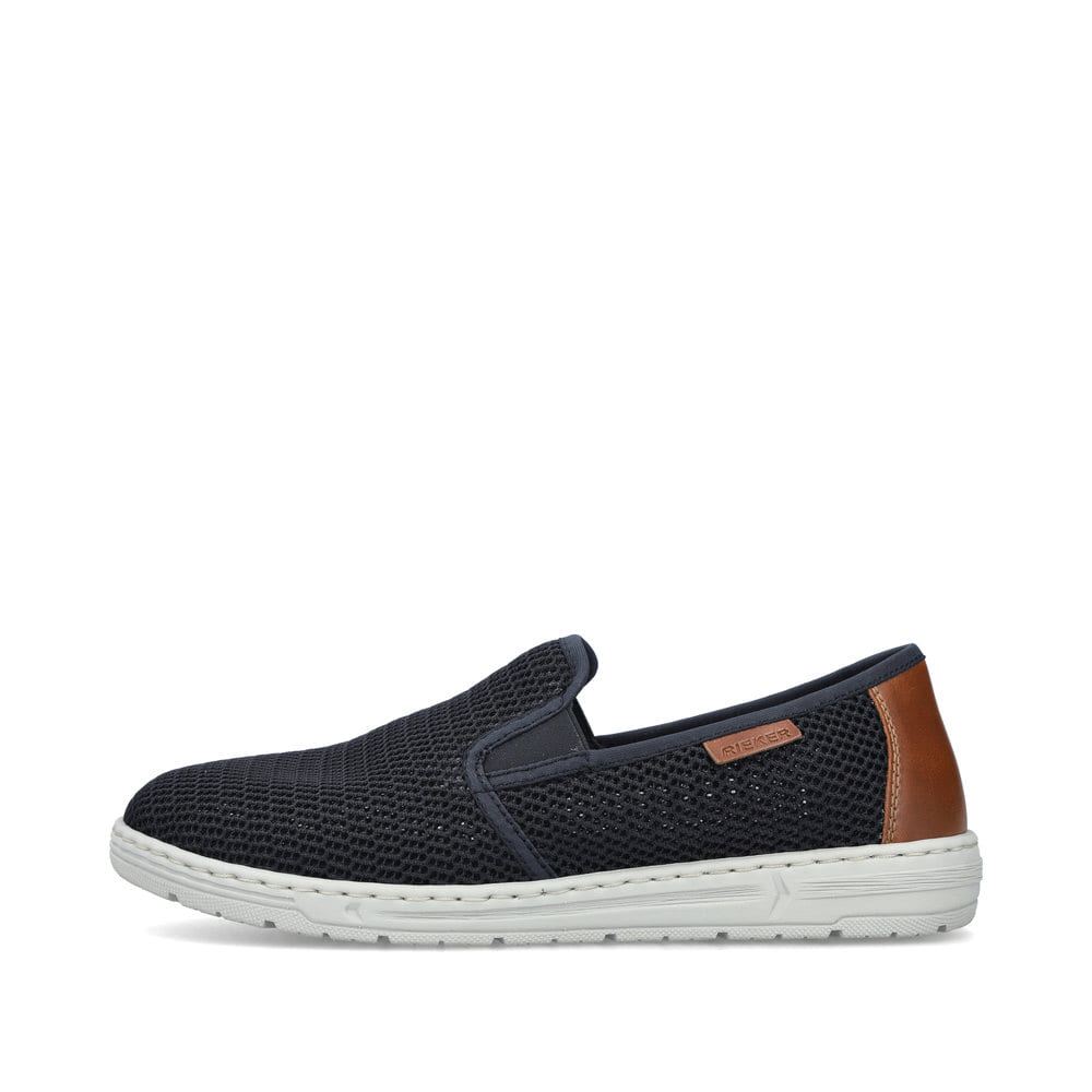 Rieker Men's Slippers Navy Blue