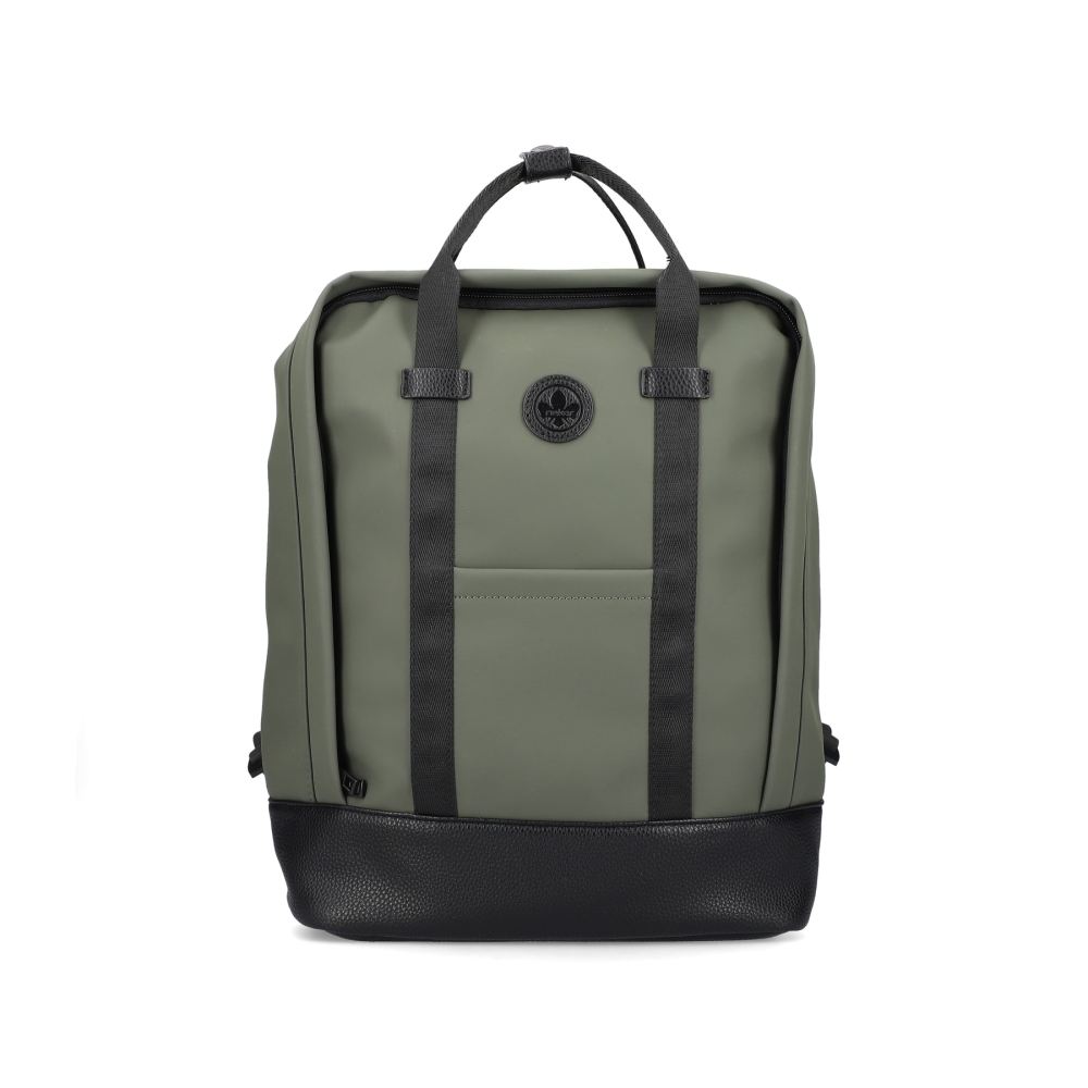 Rieker Women's Backpack Khaki Green-Black