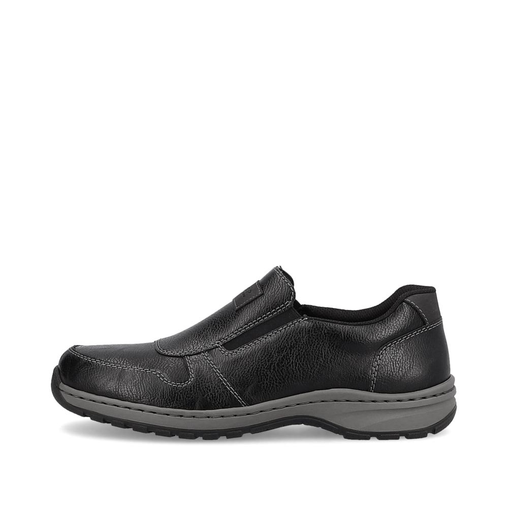 Rieker Men's Slippersgraphite Black