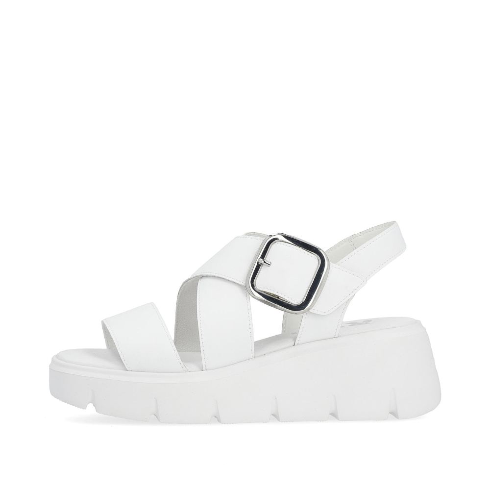 Rieker Evolution Women's Wedge Sandals Antiquewhite