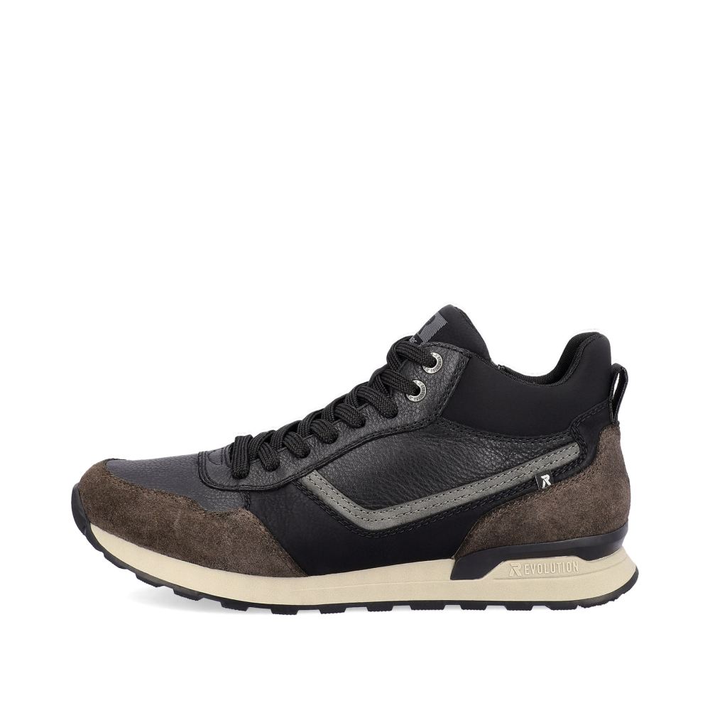 Rieker Evolution Men's High-Top Sneakers - Shadow