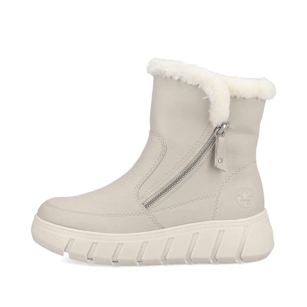 Rieker Women's Ankle Boots - Light Beige