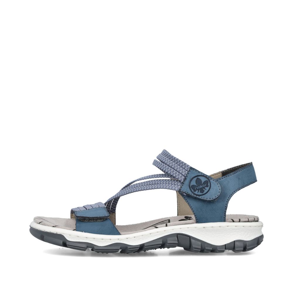 Rieker Women's Trekking Sandalscalifornia Blue