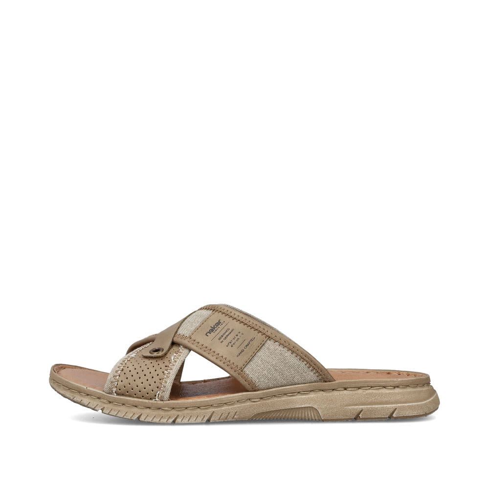 Rieker Men's Mules Sand Beige