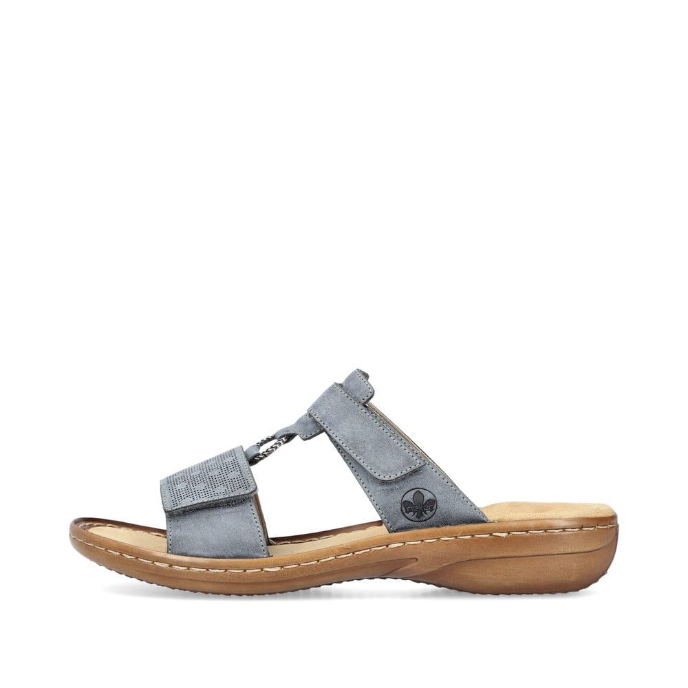Rieker Women's Mules - Blue-Gray