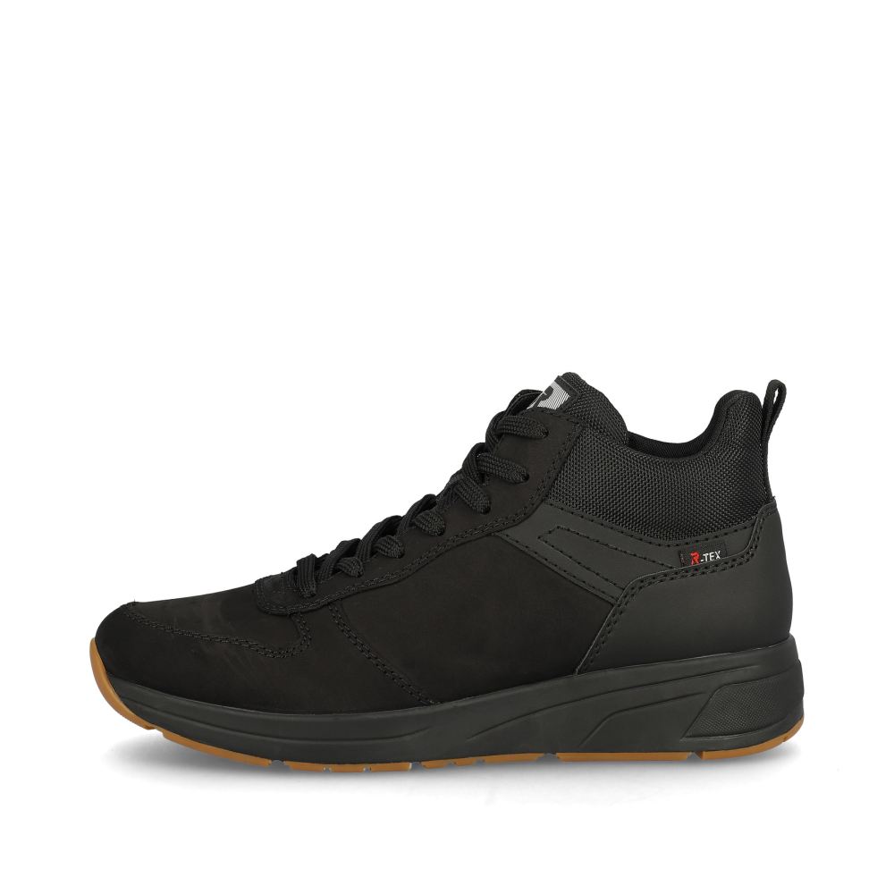 Rieker Evolution Men's High-Top Sneakers Midnight Black