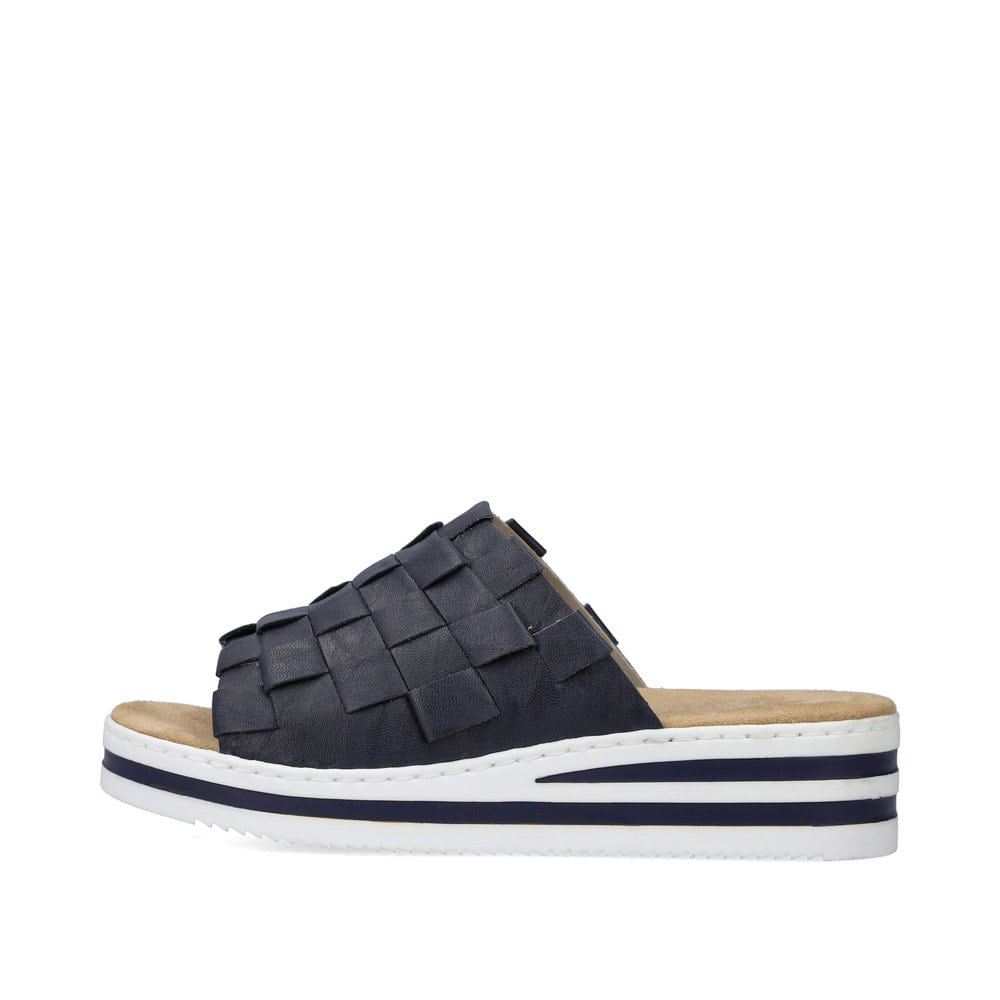 Rieker Women's Mules - Navy Blue