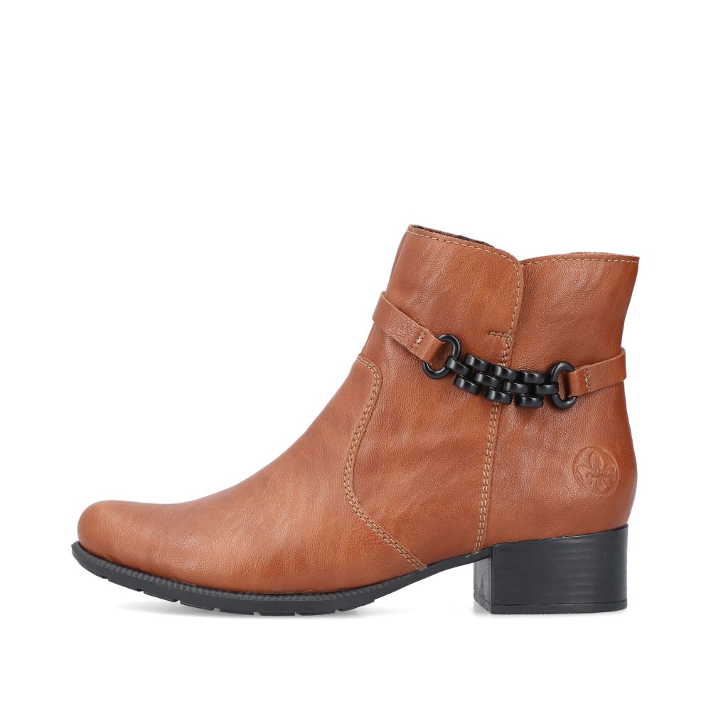 Rieker Women's Ankle Boots - Fox Brown