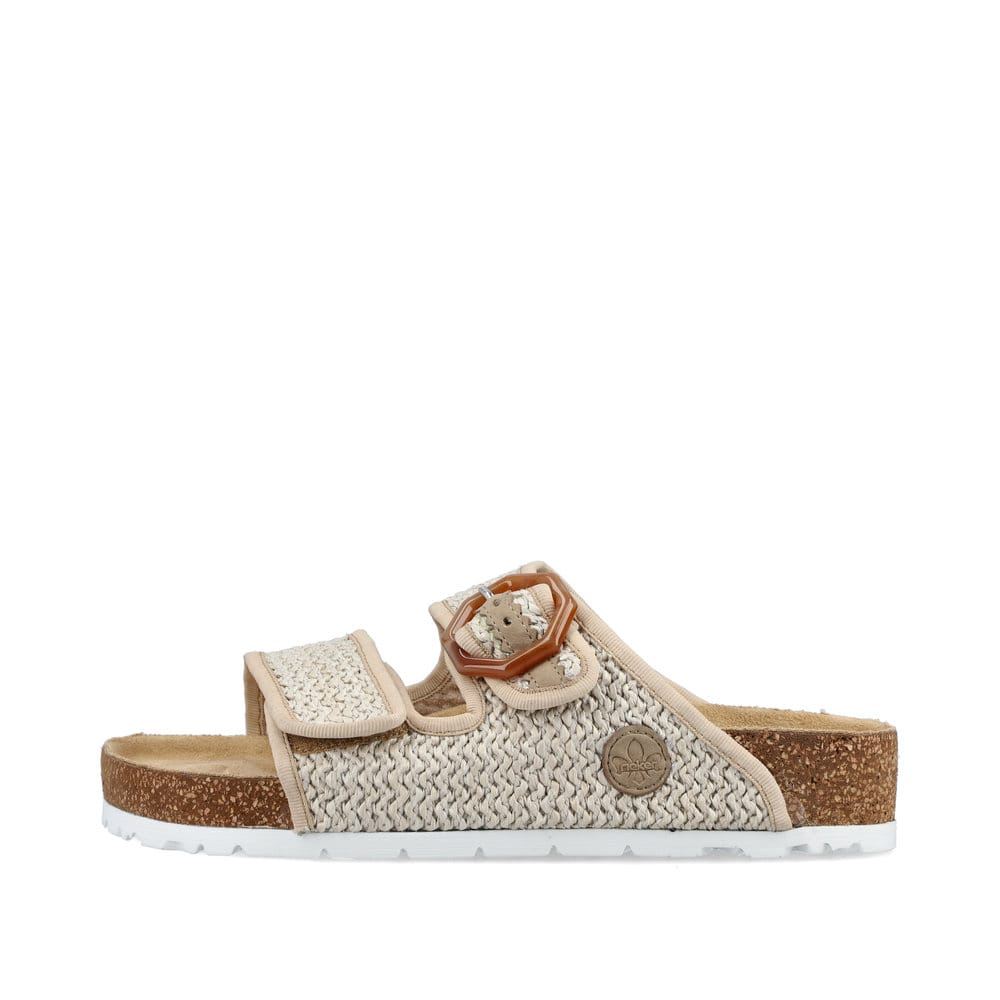 Rieker Women's Mules Sand Beige