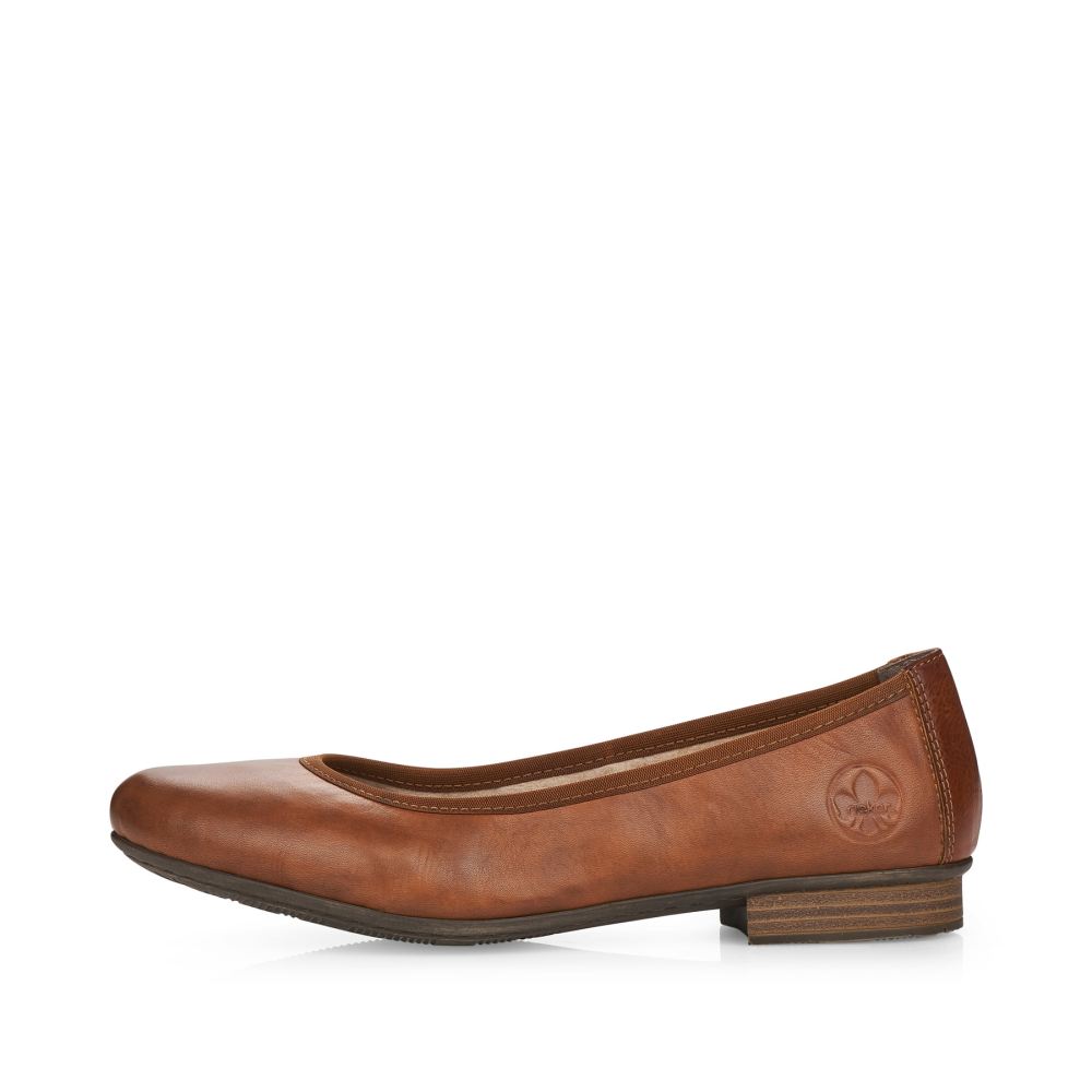 Rieker Women's Ballerinaschestnut Brown