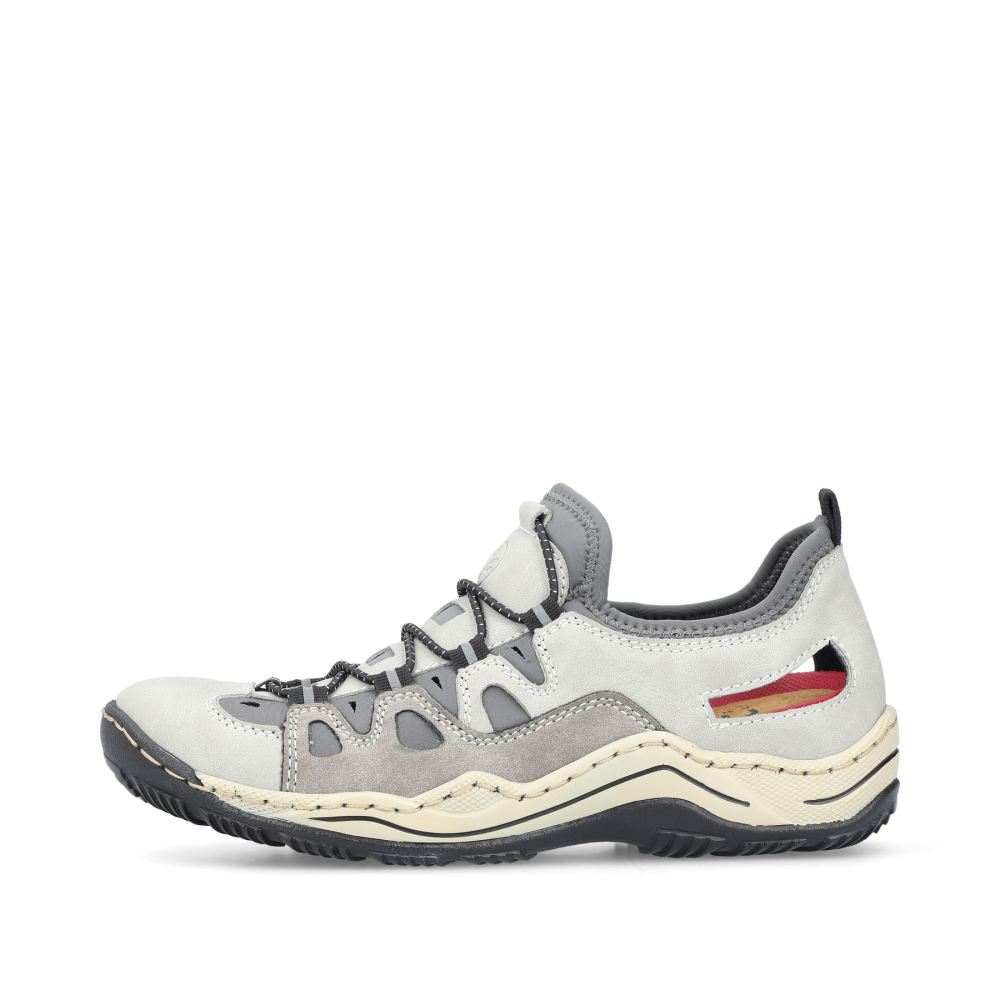 Rieker Women's Slippers - Light Gray