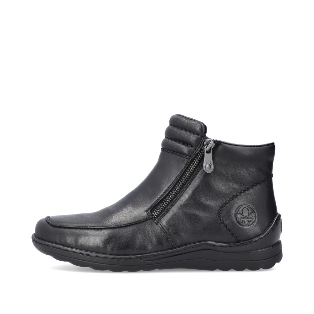 Rieker Women's Ankle Bootsglossy Black