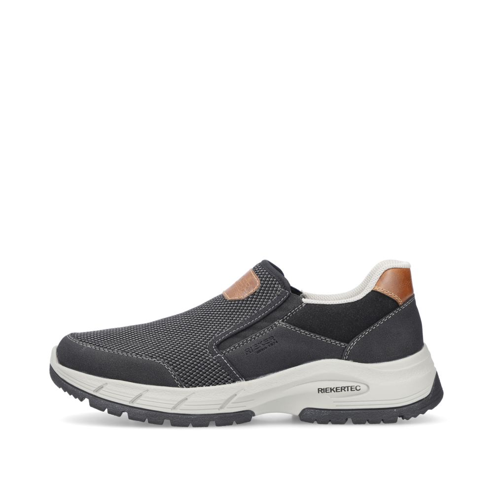 Rieker Men's Slippersasphalt Gray