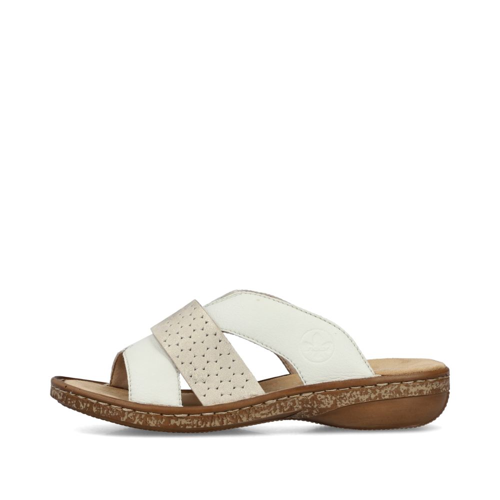Rieker Women's Mulespure White