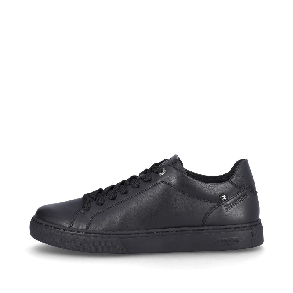 Rieker Evolution Men's Low Sneakers - Midnight Black