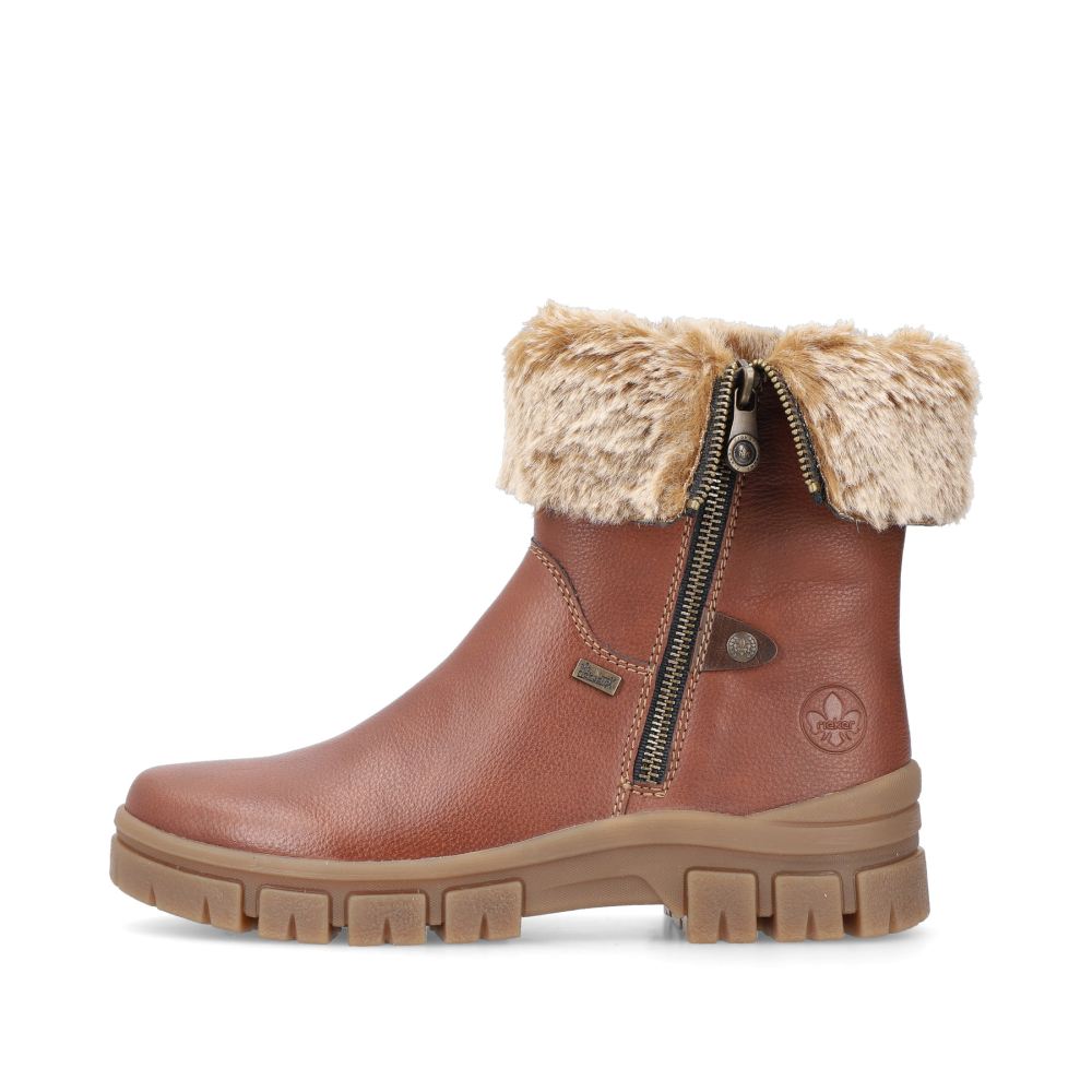 Rieker Women's Ankle Boots Noisette
