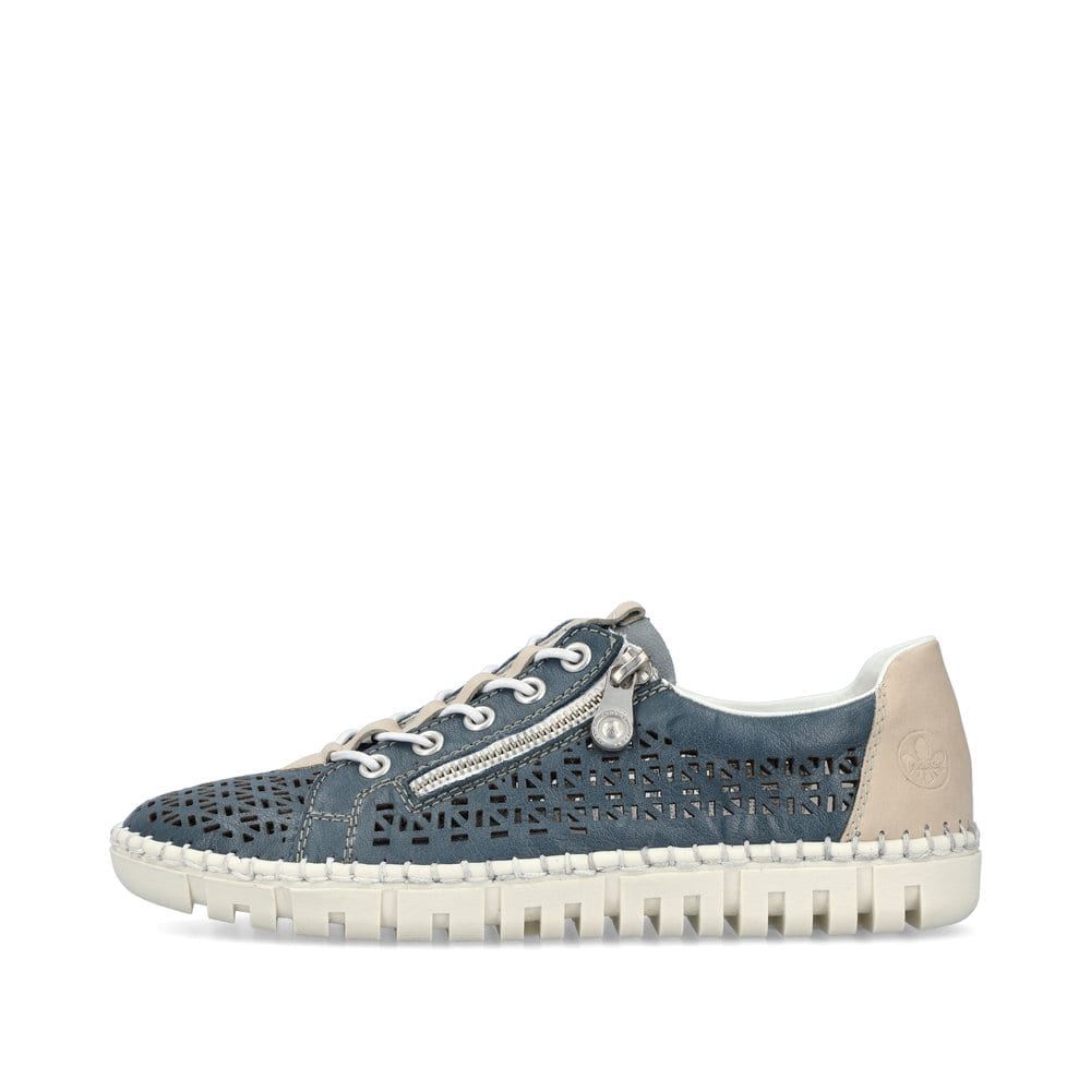 Rieker Women's Slippers - Sea Blue