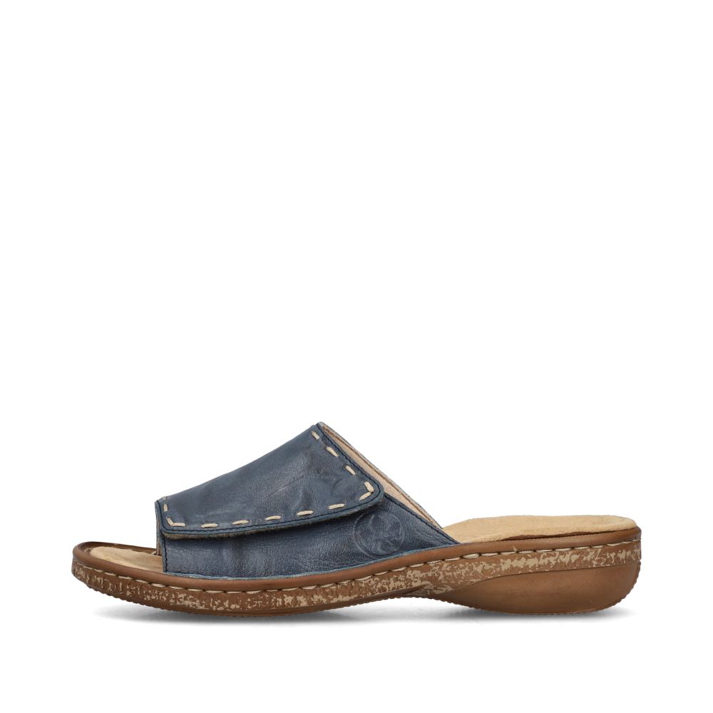 Rieker Women's Mules - Slate Blue