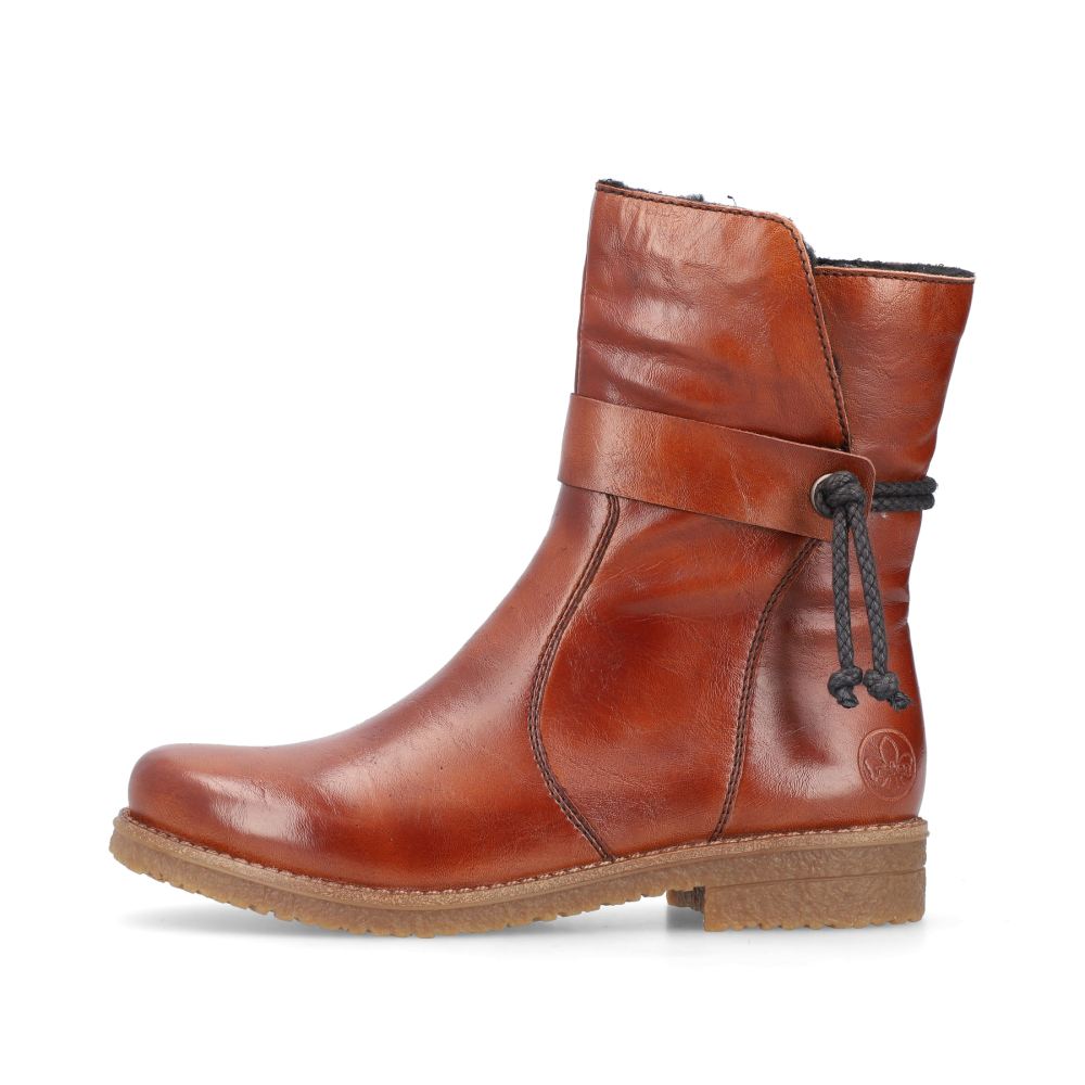 Rieker Women's Ankle Boots Fox Brown