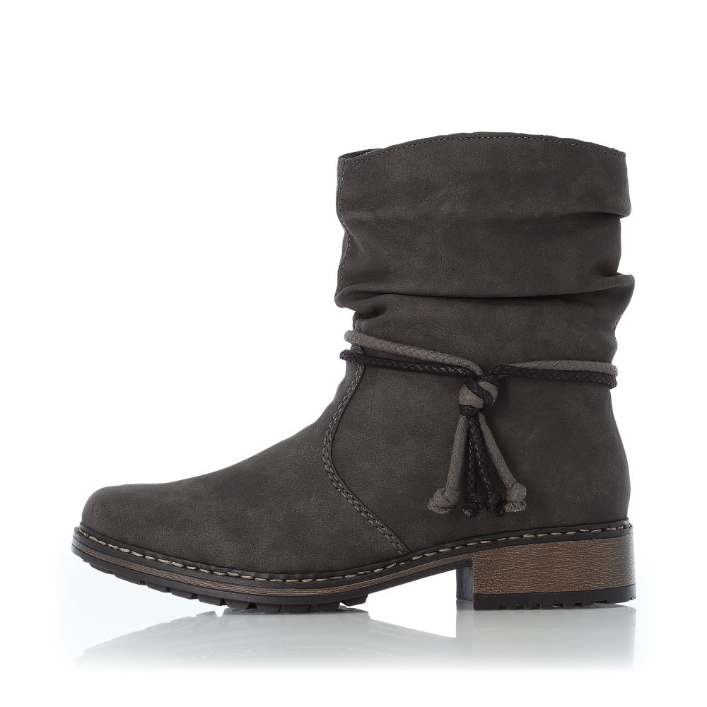 Rieker Women's Ankle Boots Asphalt Grey