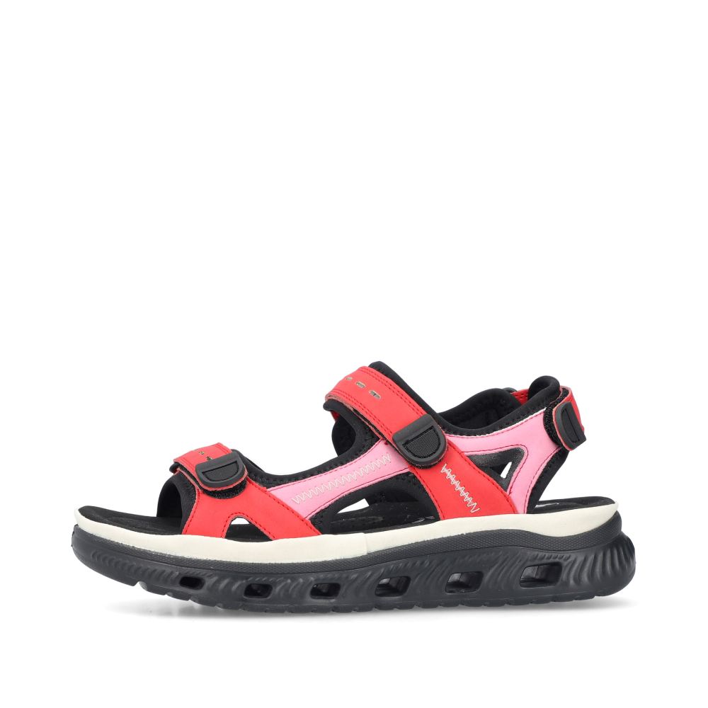 Rieker Women's Trekking Sandals - Fire Red
