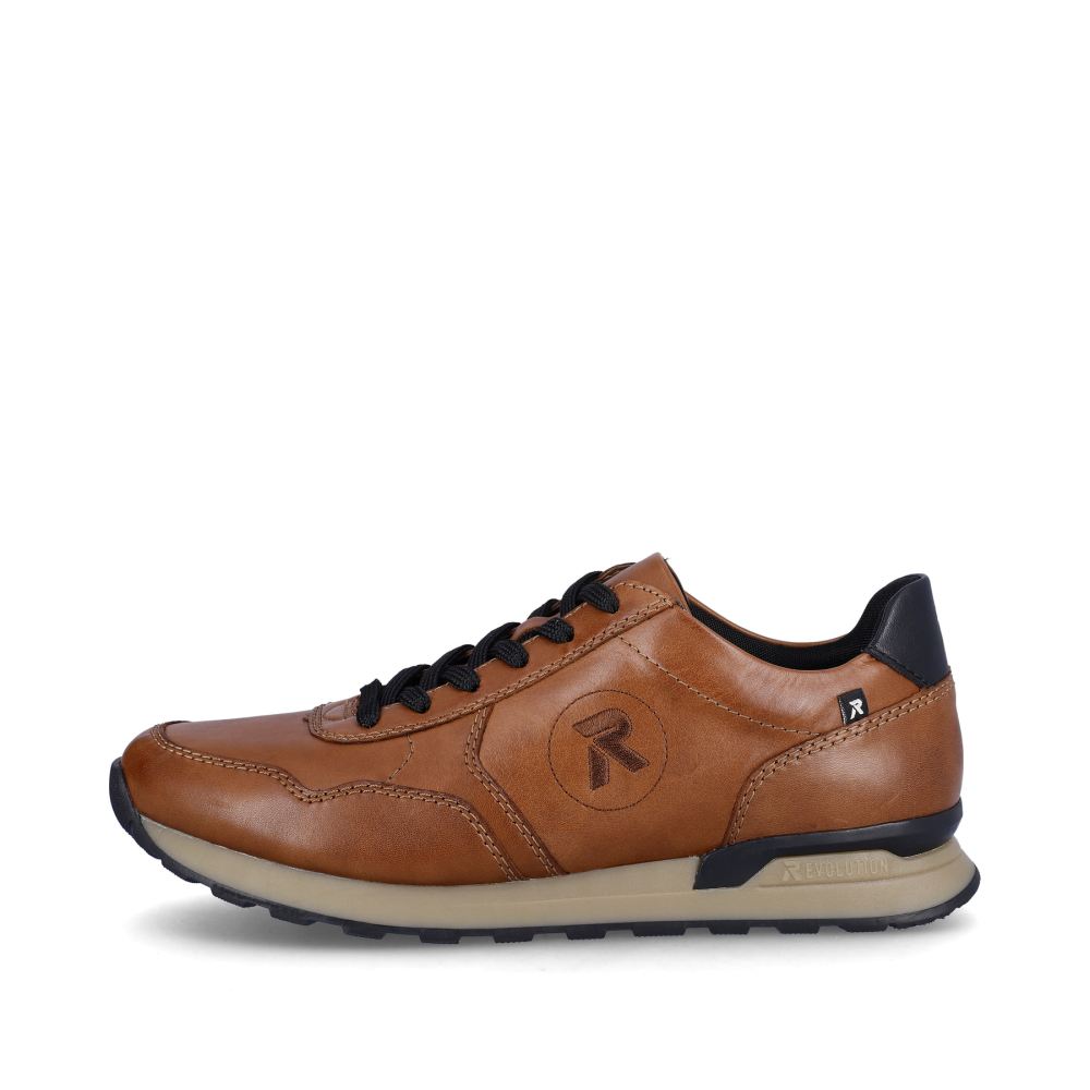Riekerevolution Men's Low-Top Sneakers - Nut Brown
