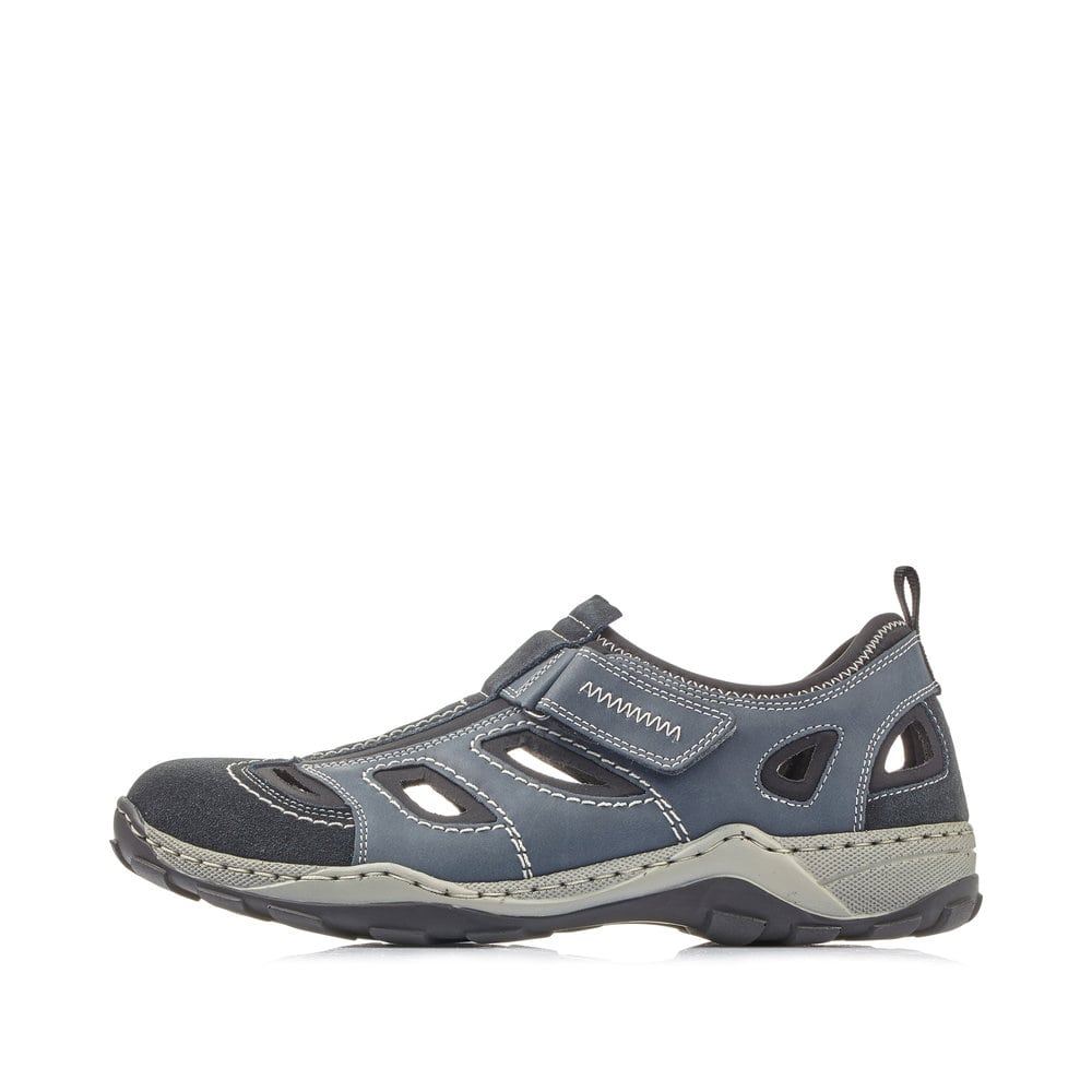 Rieker Men's Slippers Ocean Blue