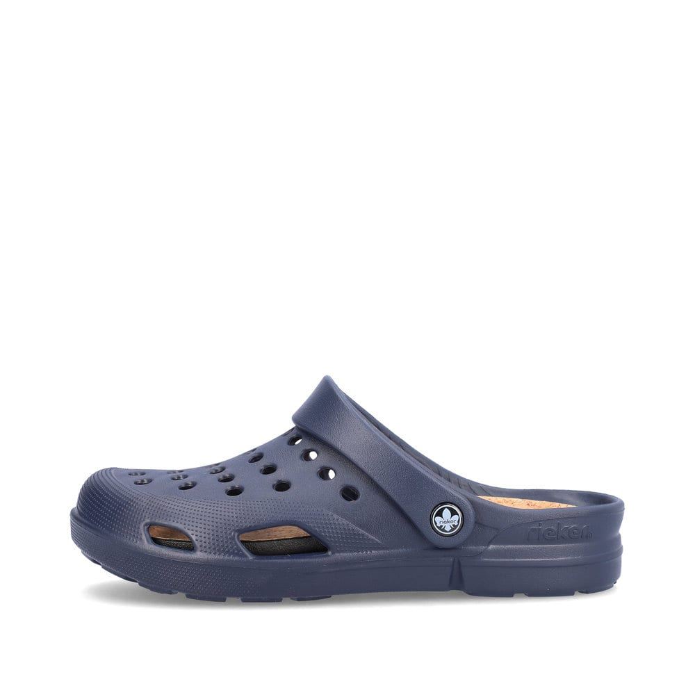 Rieker Men's Clogs Ocean Blue