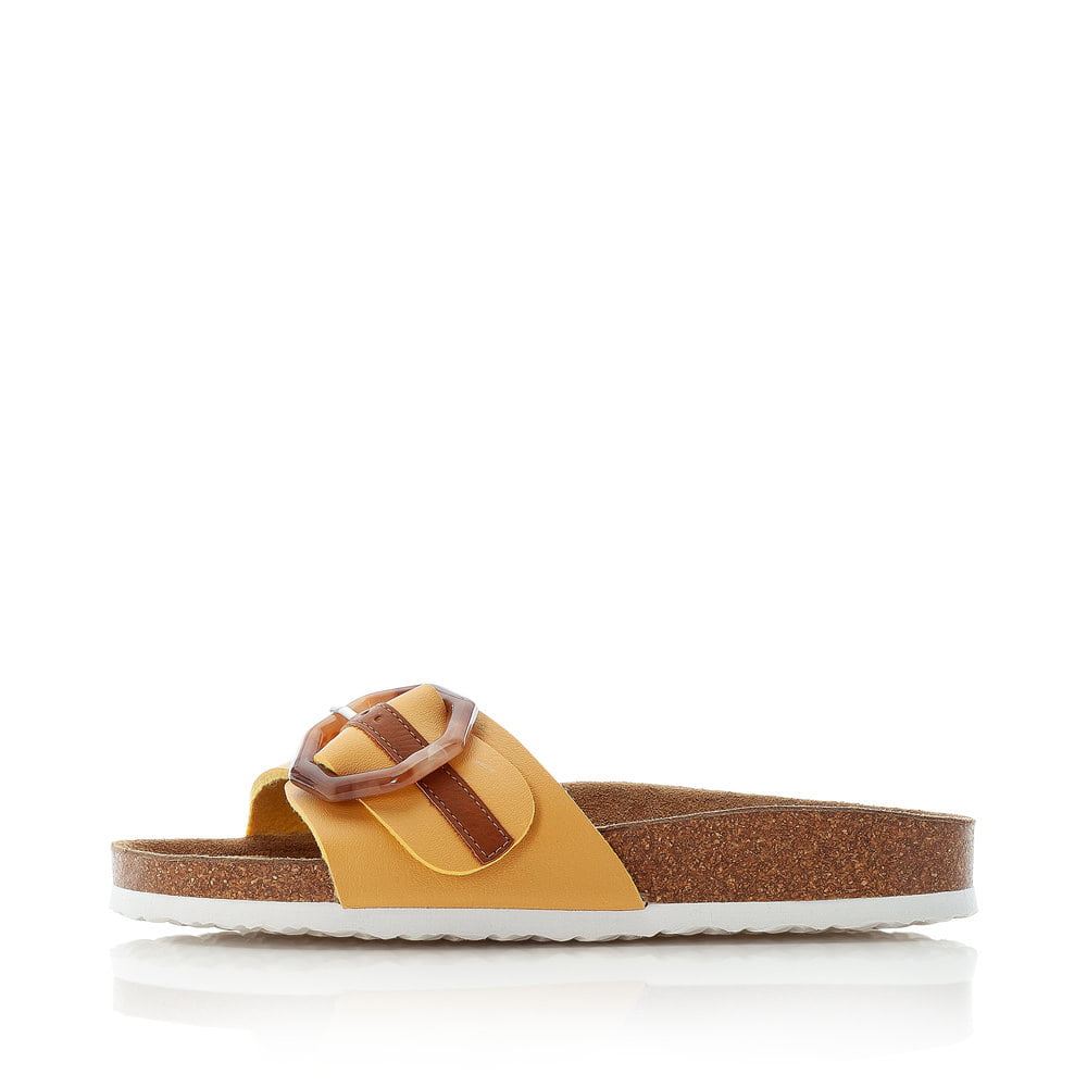 Rieker Women's Mules - Honey Yellow