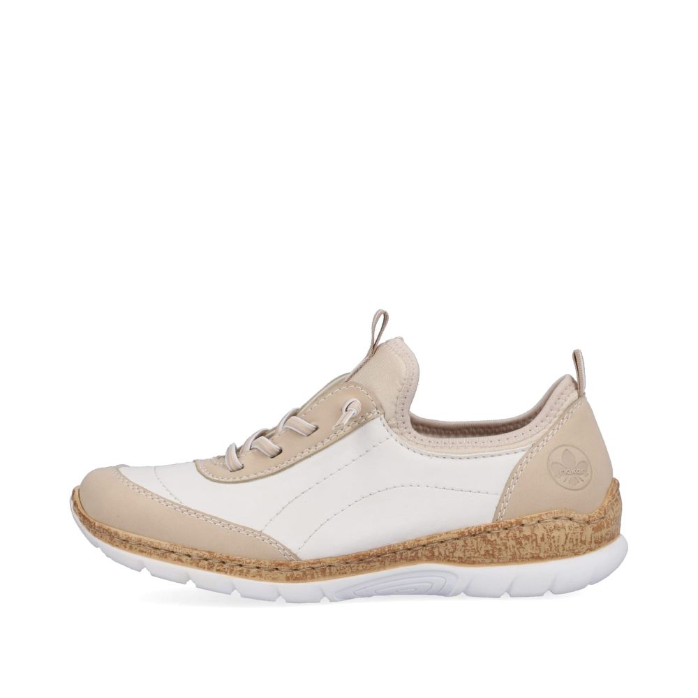 Rieker Women's Slippers - Cream White